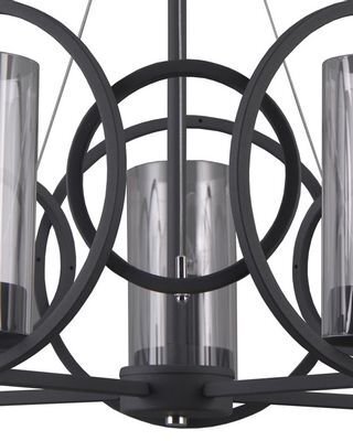 Люстра Lumien Hall 3302/5P-SBK-CL