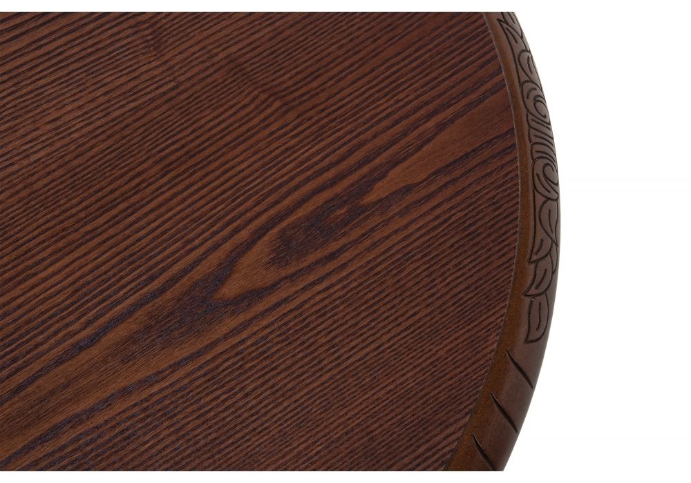 Журнальный стол Woodville Бернард орех с коричневой патиной 406090