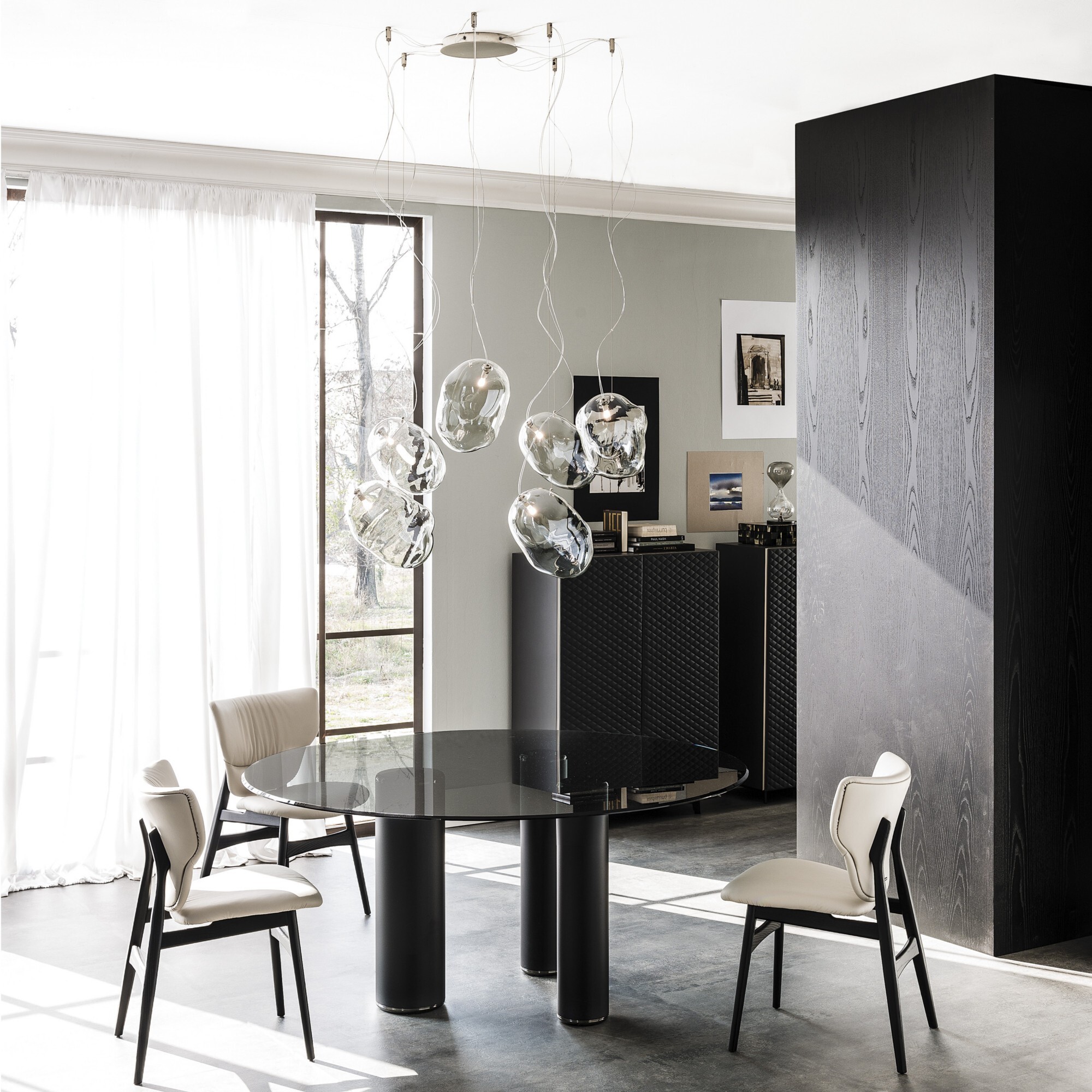 Люстра Cattelan Italia Cloud 6 fume