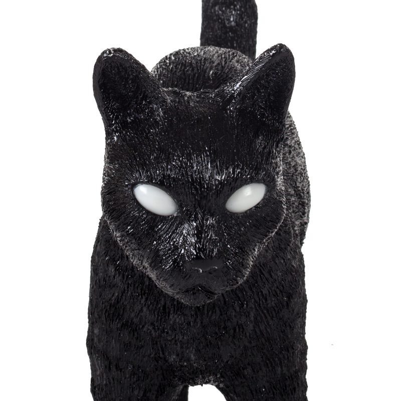 Настольная лампа Seletti Jobby The Cat Black 15041