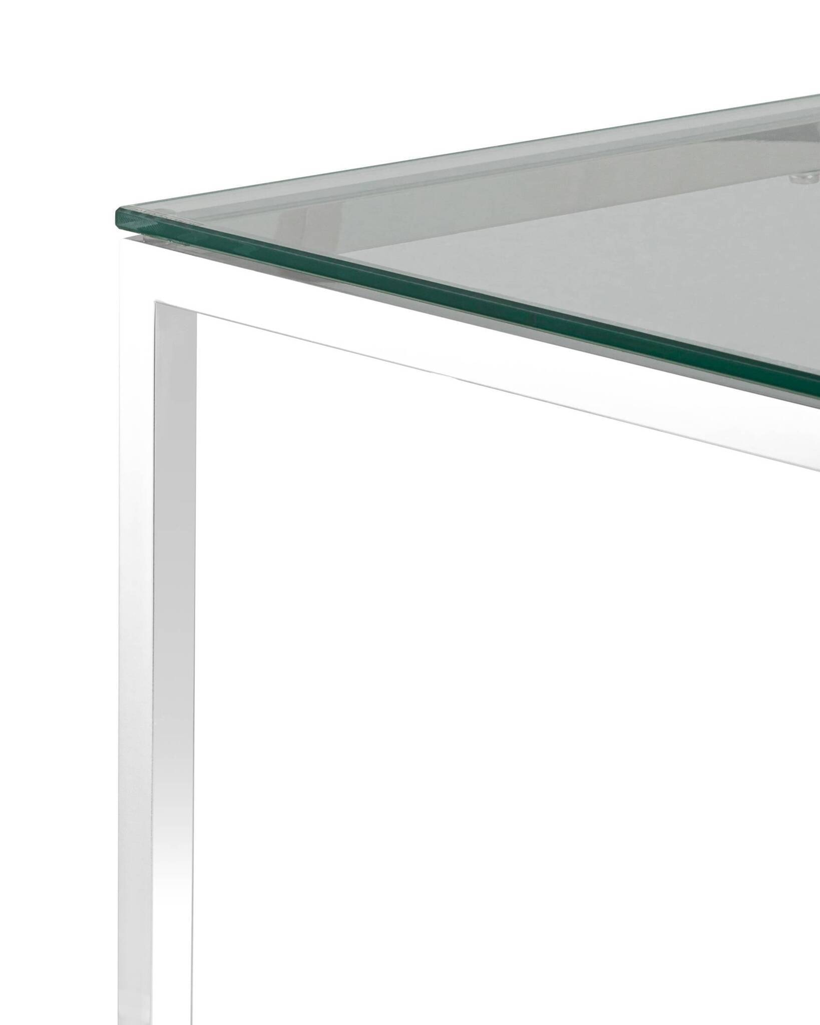 Журнальный стол 40*40 ТАУН серебро Stool Group