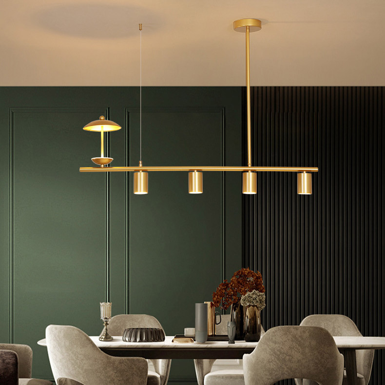 Подвесной светильник HETLEY L100 Gold Black by ImperiumLoft