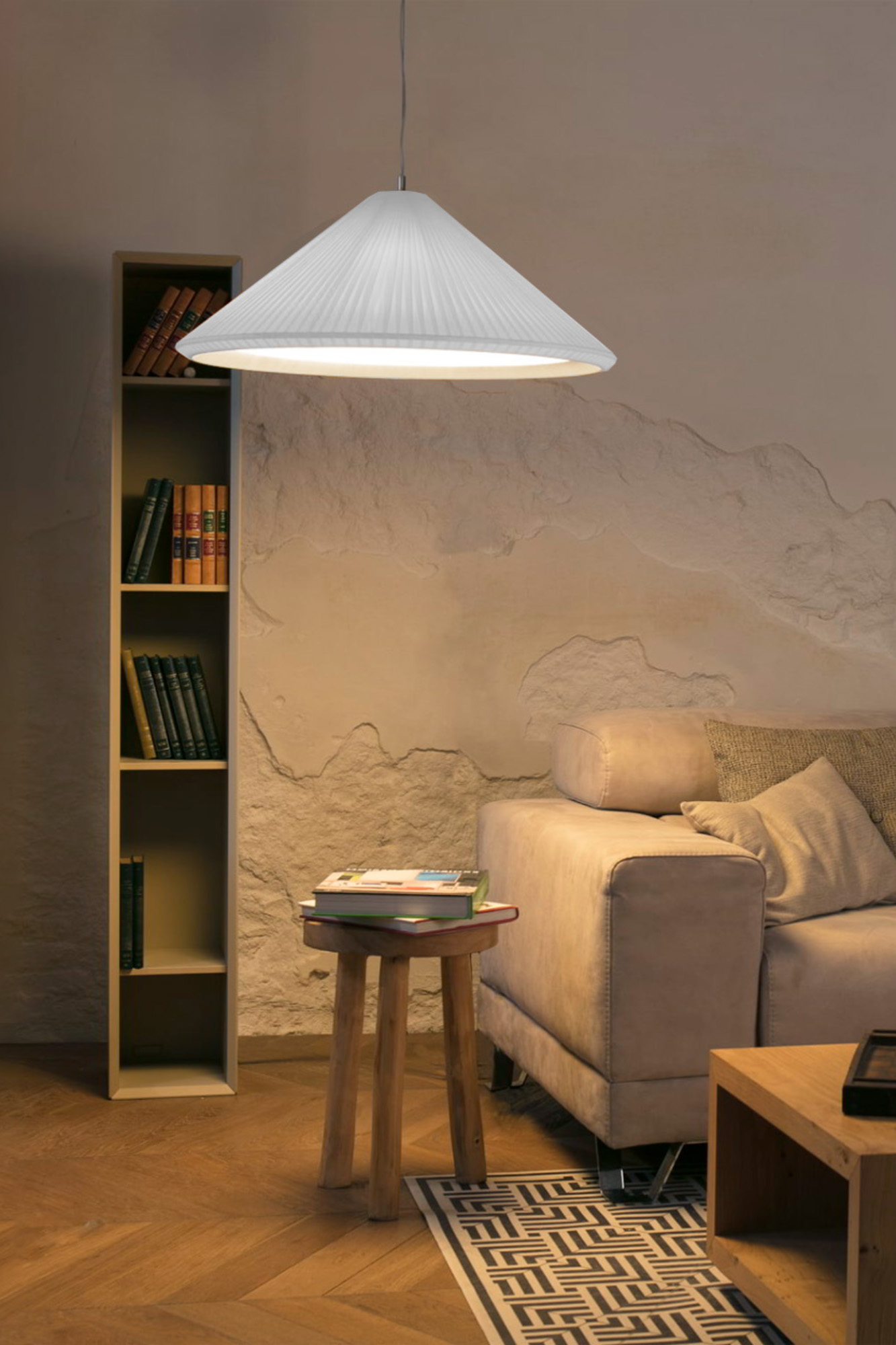 Люстра Saigon-In Natural white ø700 Faro
