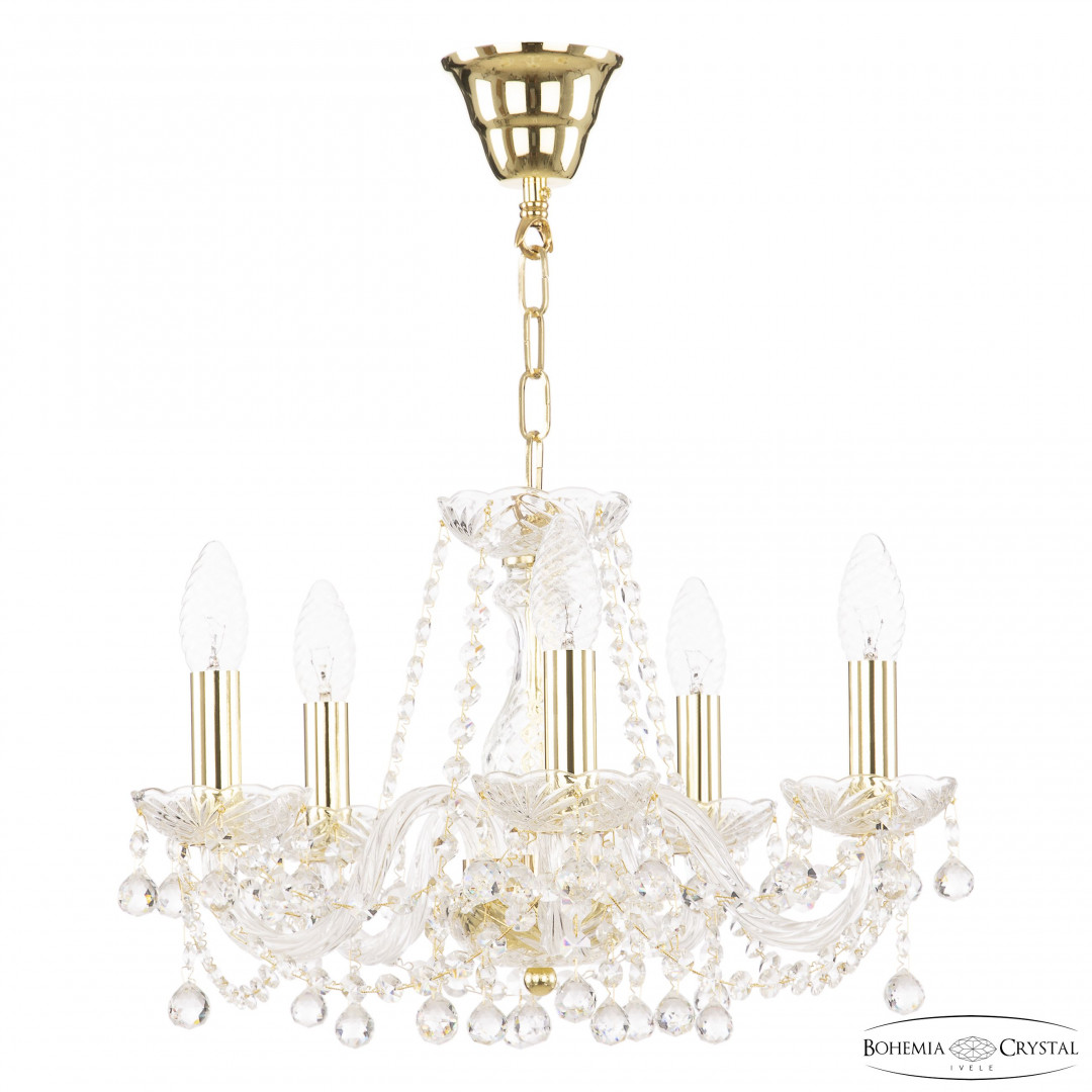 Люстра хрустальная 108/5/141 G Bohemia Ivele Crystal
