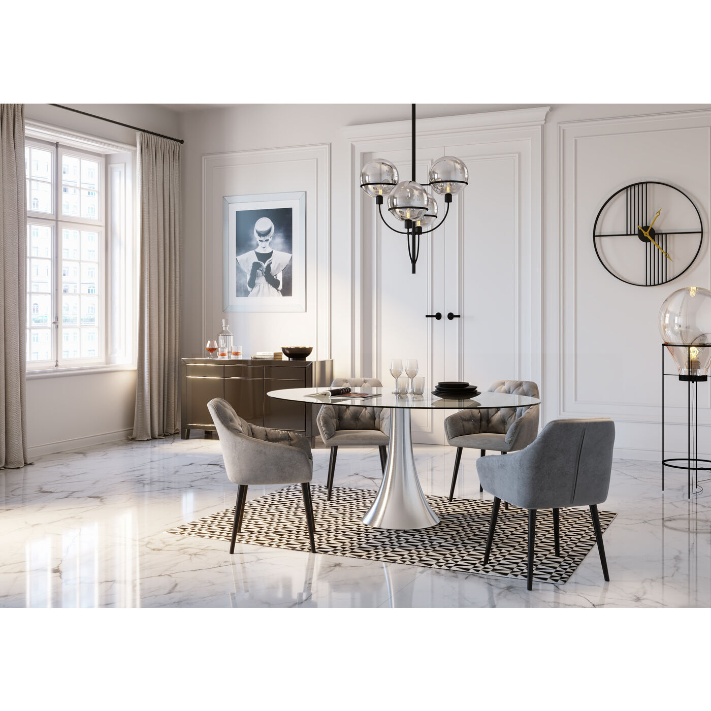 Стол KARE Grande Possibilita 71602