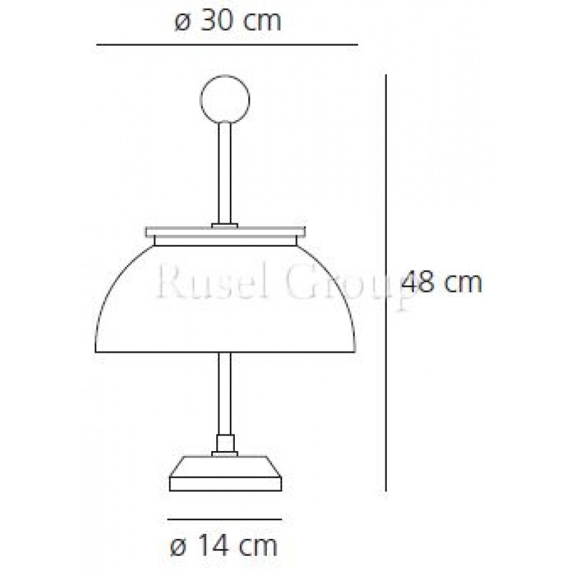 Настольная лампа Artemide ALFA