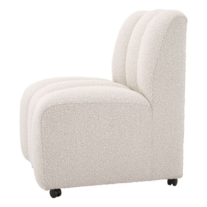 Стул обеденный стул Eichholtz Kelly bouclé cream 115428