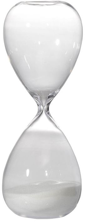 Декоративное изделие Песочные часы Glasar 73221-WHIT