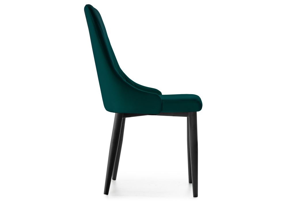 Стул Woodville Kora green / black 15096