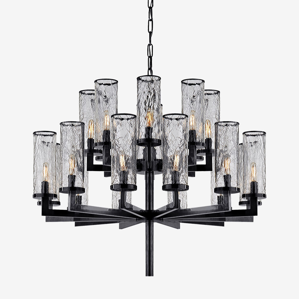 Подвесная люстра K&amp;W LIAISON TWO-TIER CHANDELIER 18 K&amp;W by ImperiumLoft