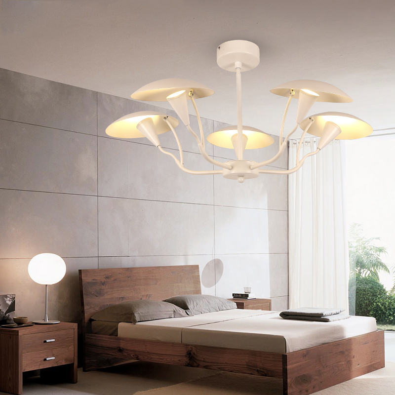 Люстра на штанге SHELT D83 White by ImperiumLoft
