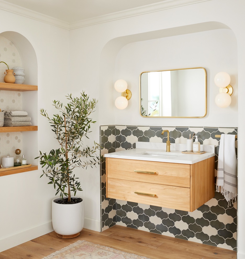 Smart M Gold Зеркало в тонкой раме Smal Art-Zerkalo SM006GL