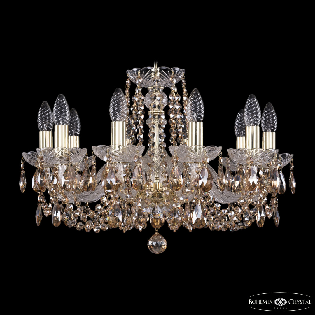 Люстра хрустальная 1402/10/195 G R721