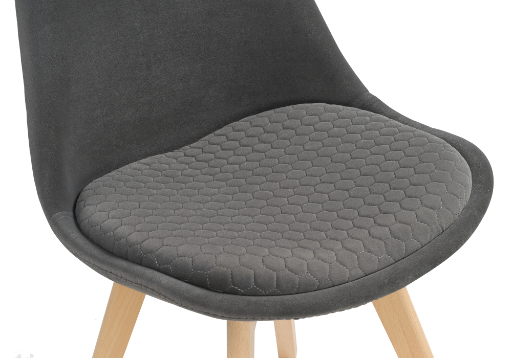 Стул деревянный Woodville Bonuss dark gray / wood 15224