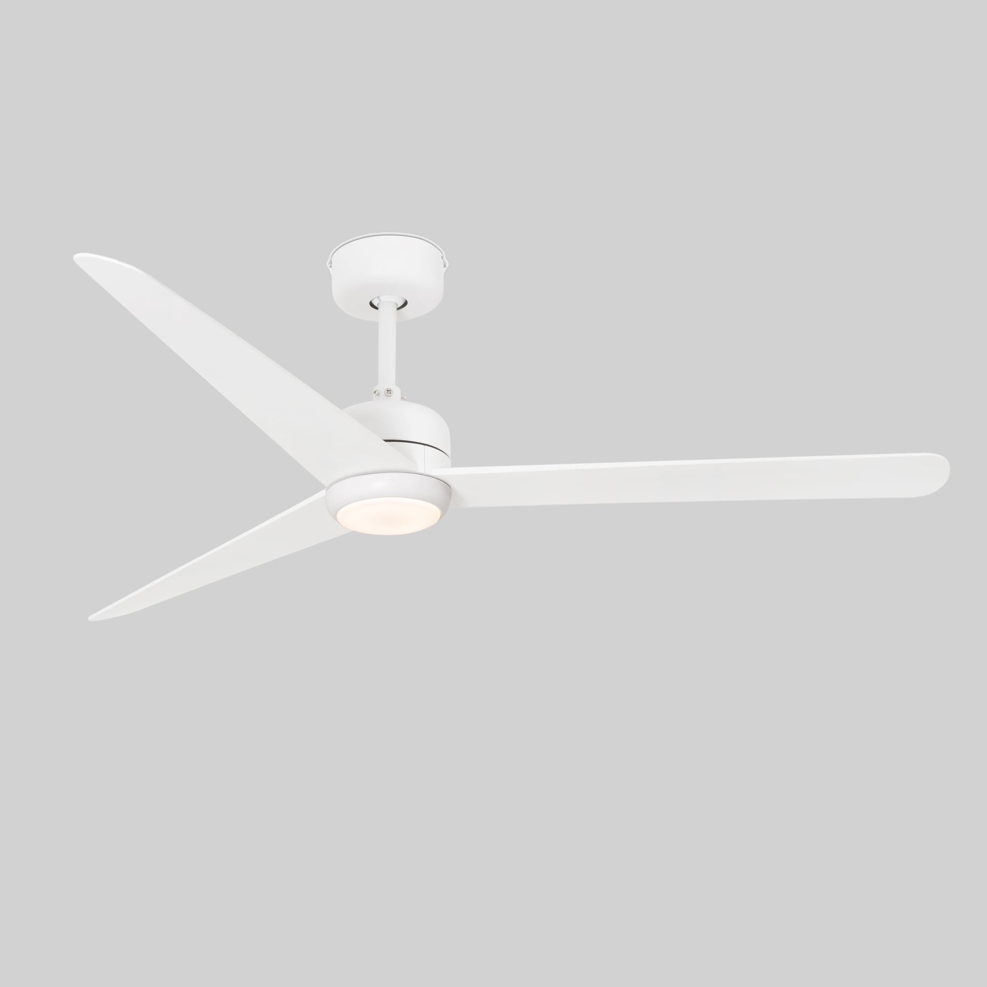 NU LED Потолочный вентилятор с освещением, белый Ø1320MM 3 ЛОПАСТИ 18W 3000K Faro