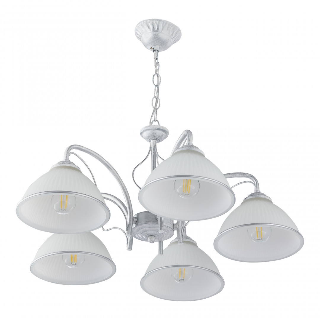 Люстра подвесная с плафонами 337207/5 WT+SL Arte Milano