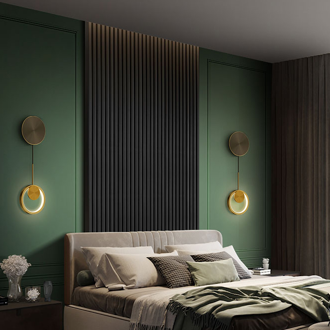 Настенный светильник RISOR BLOCK L1 Brass by ImperiumLoft