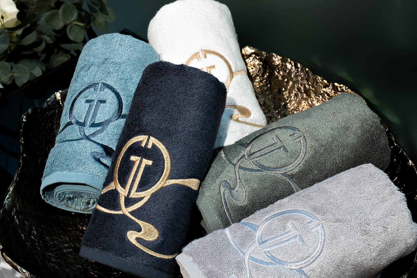 Полотенце Мелодия 70*140 серое Garda Decor 145ERT-00702