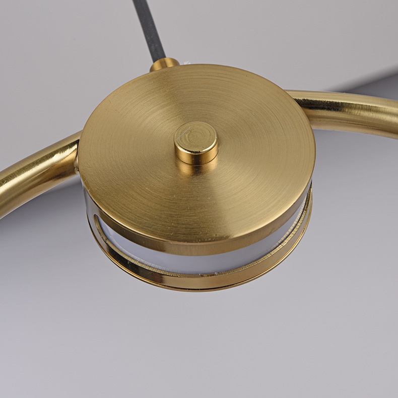 Подвесной светильник ACOSTA brass D 46 by ImperiumLoft