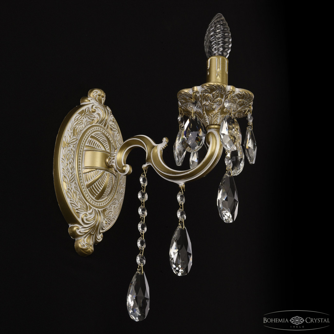 Бра хрустальные AL7801B10/1/175 B AGW Bohemia Ivele Crystal