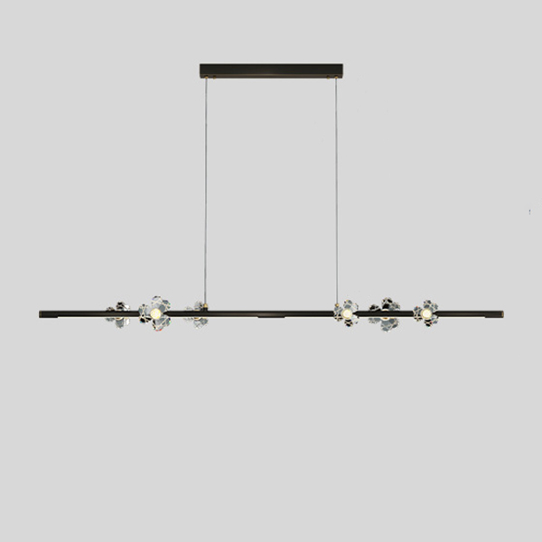 Подвесной светильник CAMILIA LONG L140 Black by ImperiumLoft