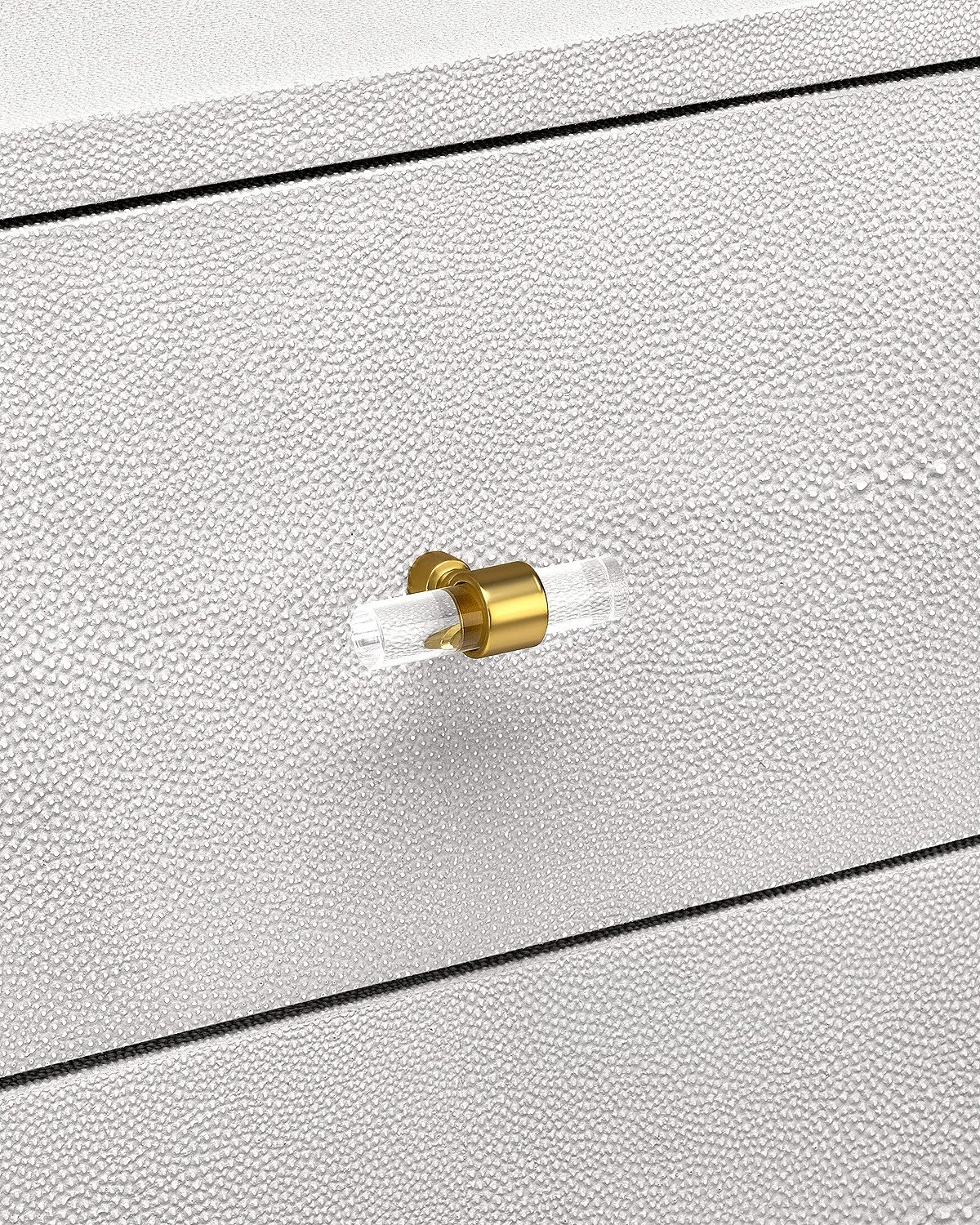 Серая прикроватная тумба Берк Louvre Home LHFBT11SS/DPO