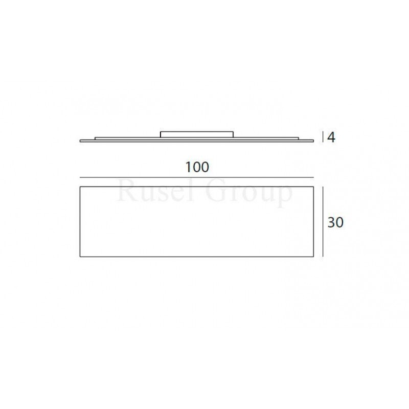 Потолочный светильник Linea Light Dublight LED 7491