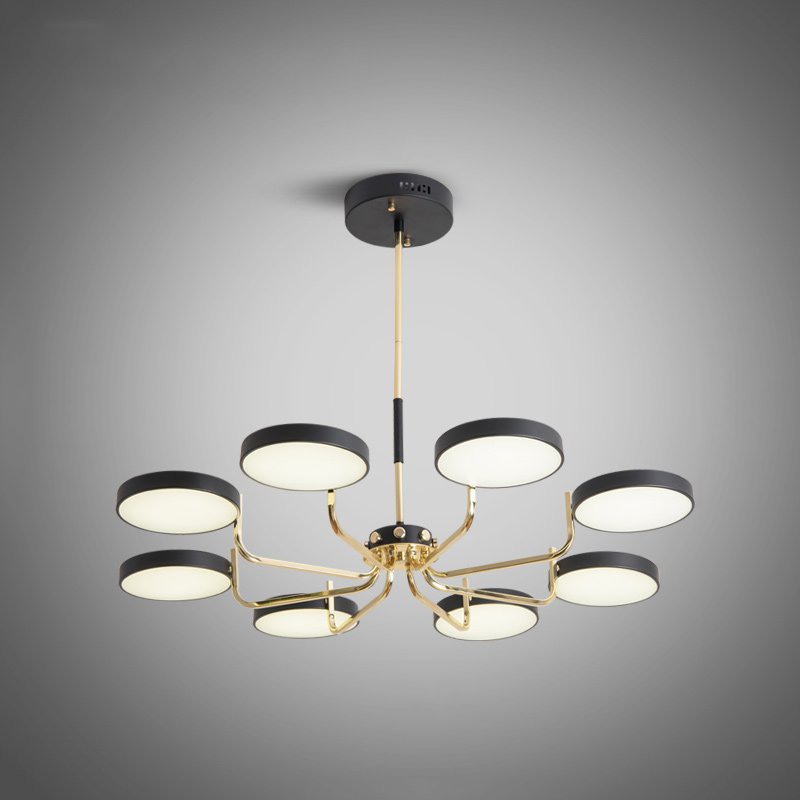 Подвесная люстра TAVIS D93 Black by ImperiumLoft