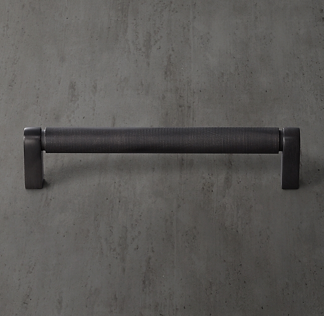 Ручка-скоба Restoration Hardware Lambeth Knurled L.15.2 Bronze