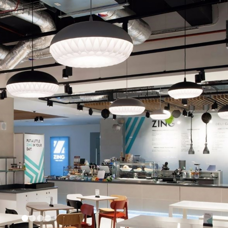 Светильник Aeon Rocket Pendant White by ImperiumLoft