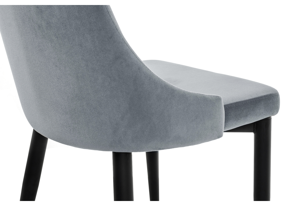Стул Woodville Kora gray / black 15097