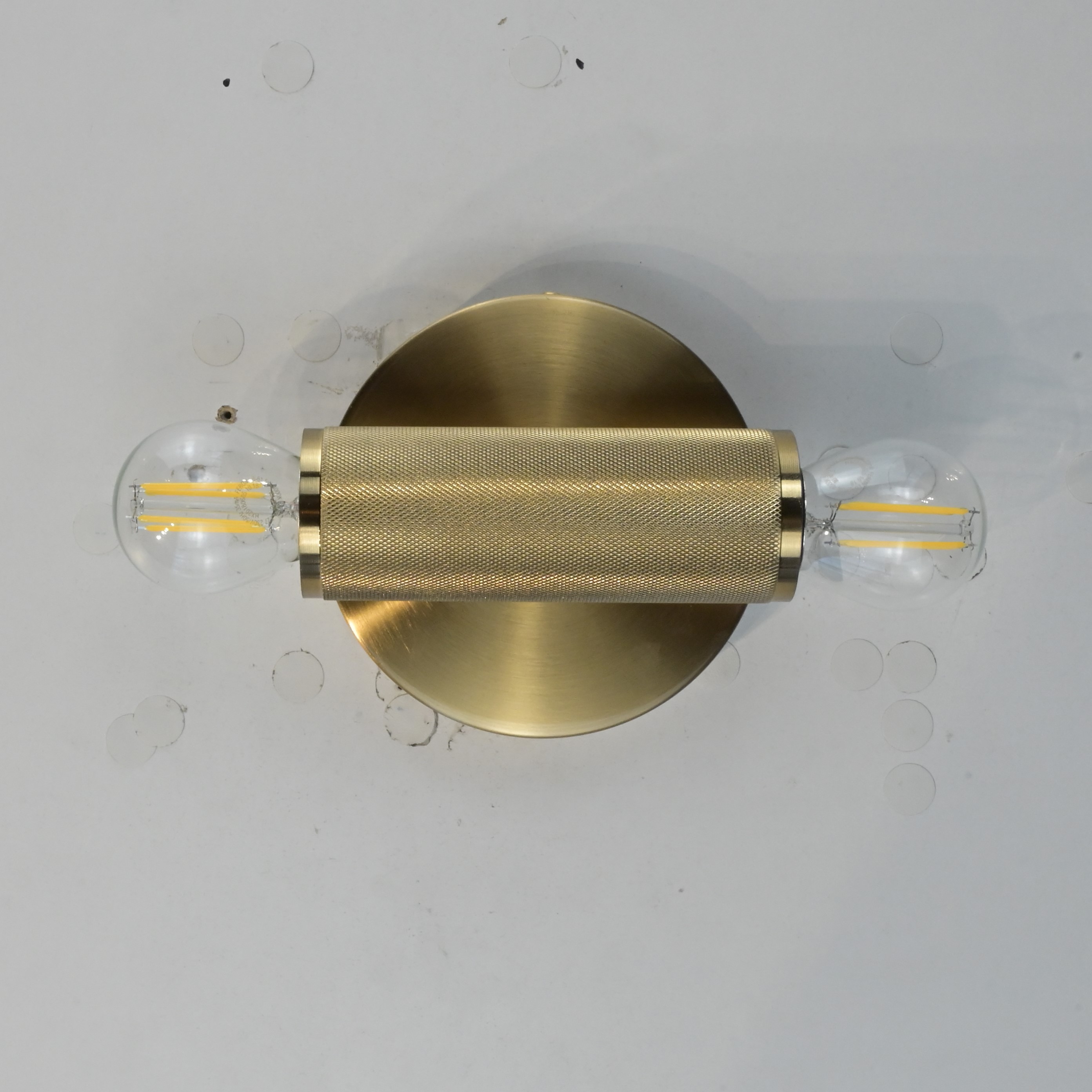 Бра RH Utilitaire Inline Sconce Brass by ImperiumLoft