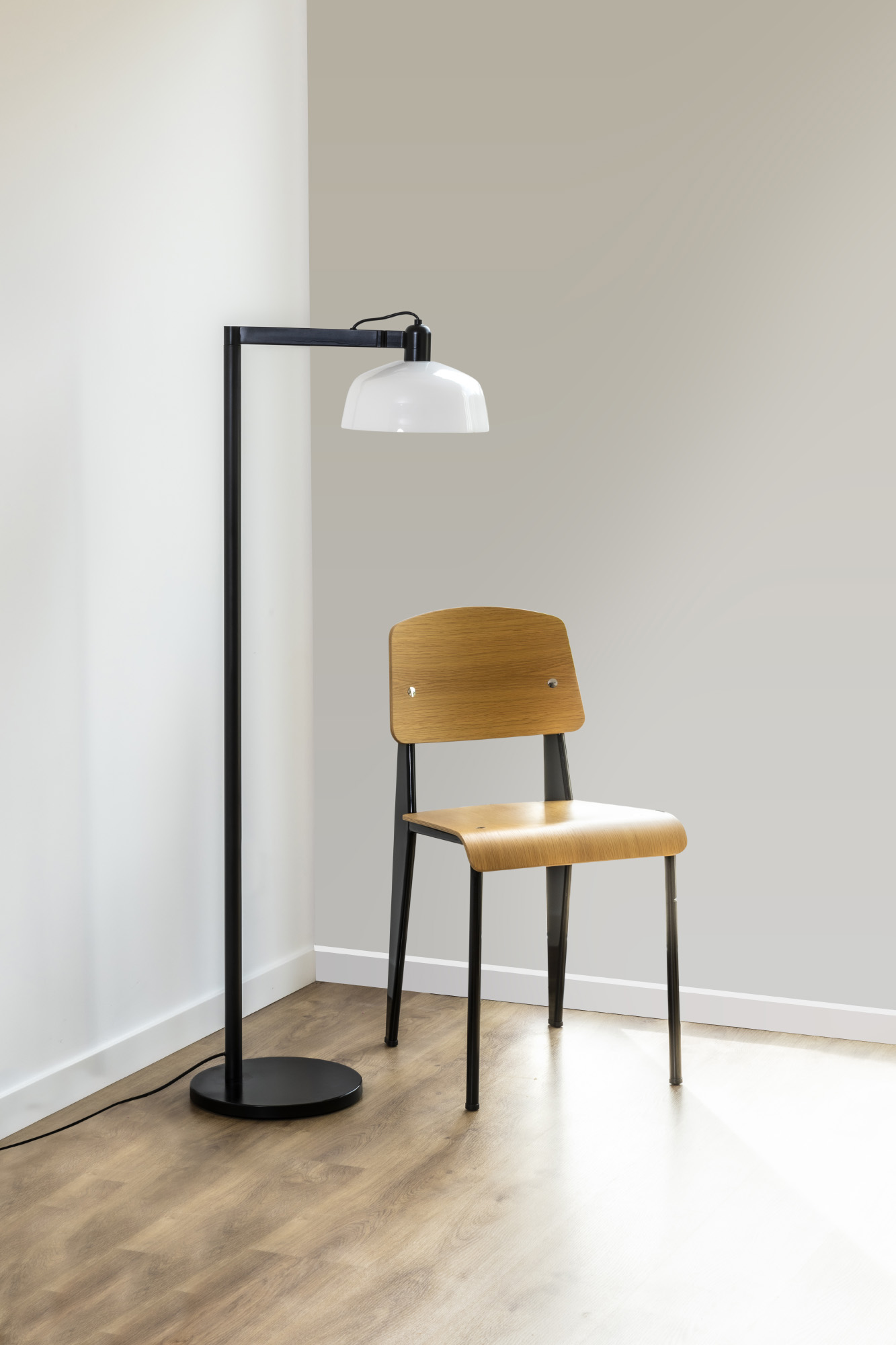 Белый торшер Tatawin 1xE27 Faro