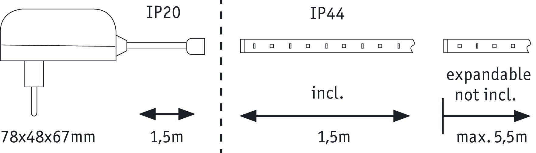 Лента светодиодная Paulmann 79872