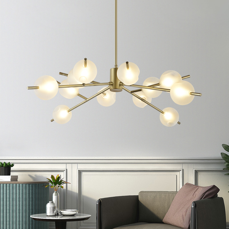 Люстра на штанге VIDE 12 by ImperiumLoft