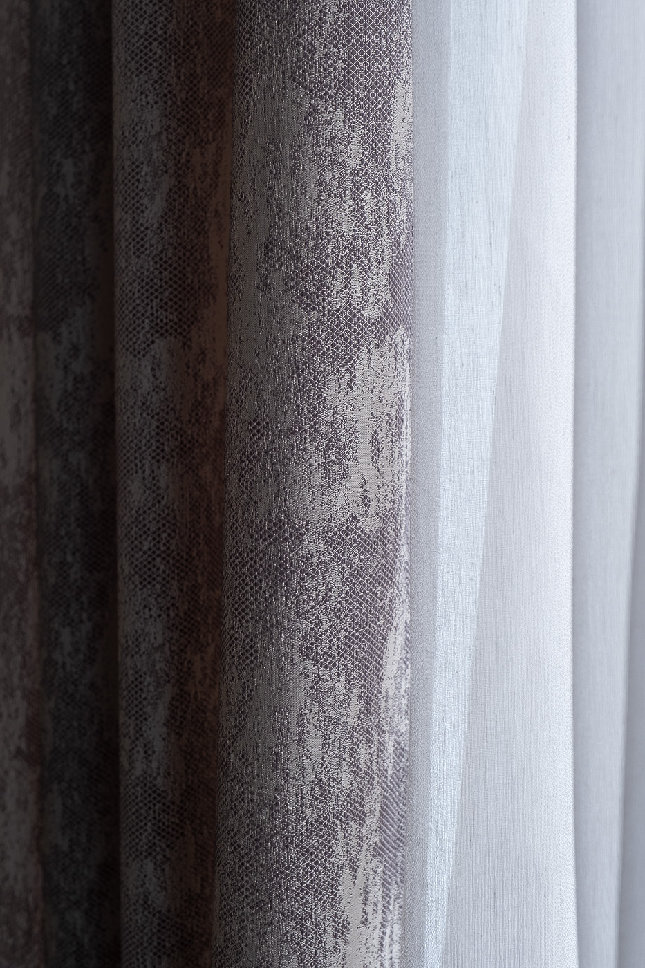 Портьера HOUSTON 275х260см серая Garda Decor 121GD-HOUST100-PORT SER