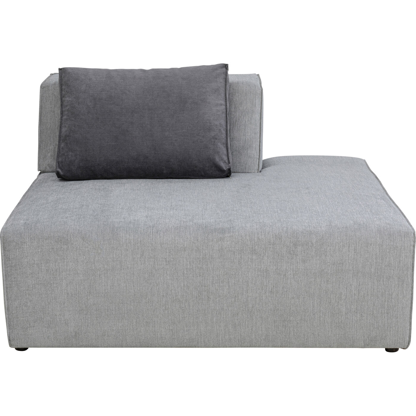 Оттоманка правостороняя Semi Infinity Elements Grey Right KARE 82399