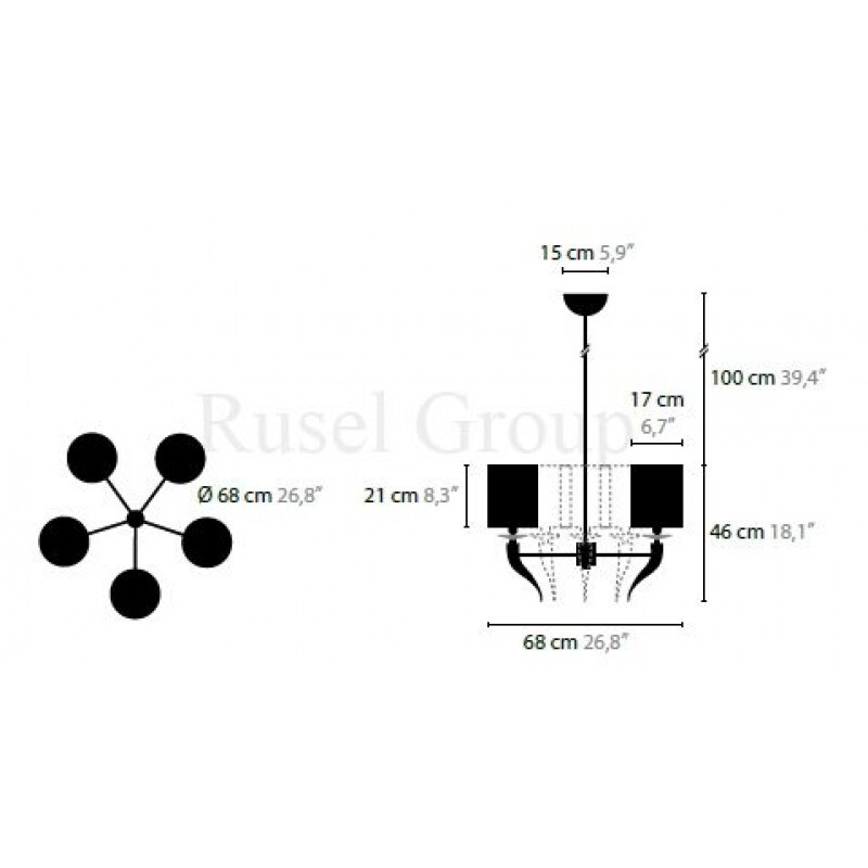 Подвесной светильник ILFARI LOVING ARMS H5 11610
