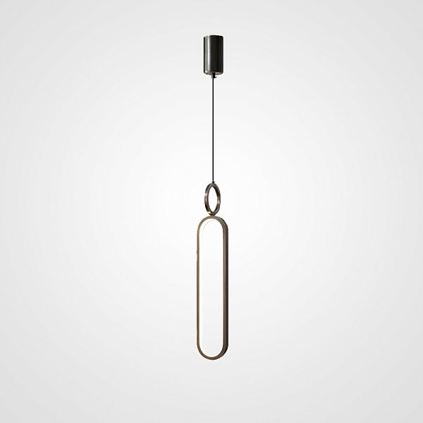 Подвесной светильник BERGEN A Black by ImperiumLoft