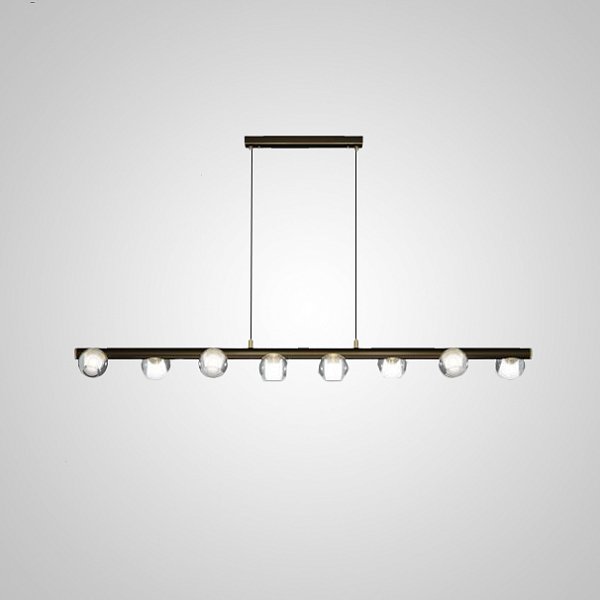 Подвесной светильник ILIANA LONG L138 Brass Black by ImperiumLoft