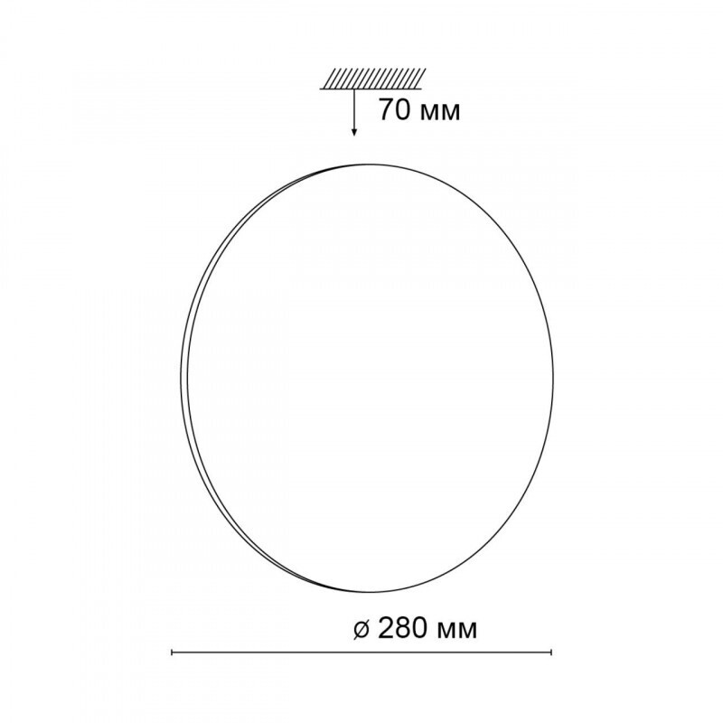 Накладной светильник Sonex 3042/AL