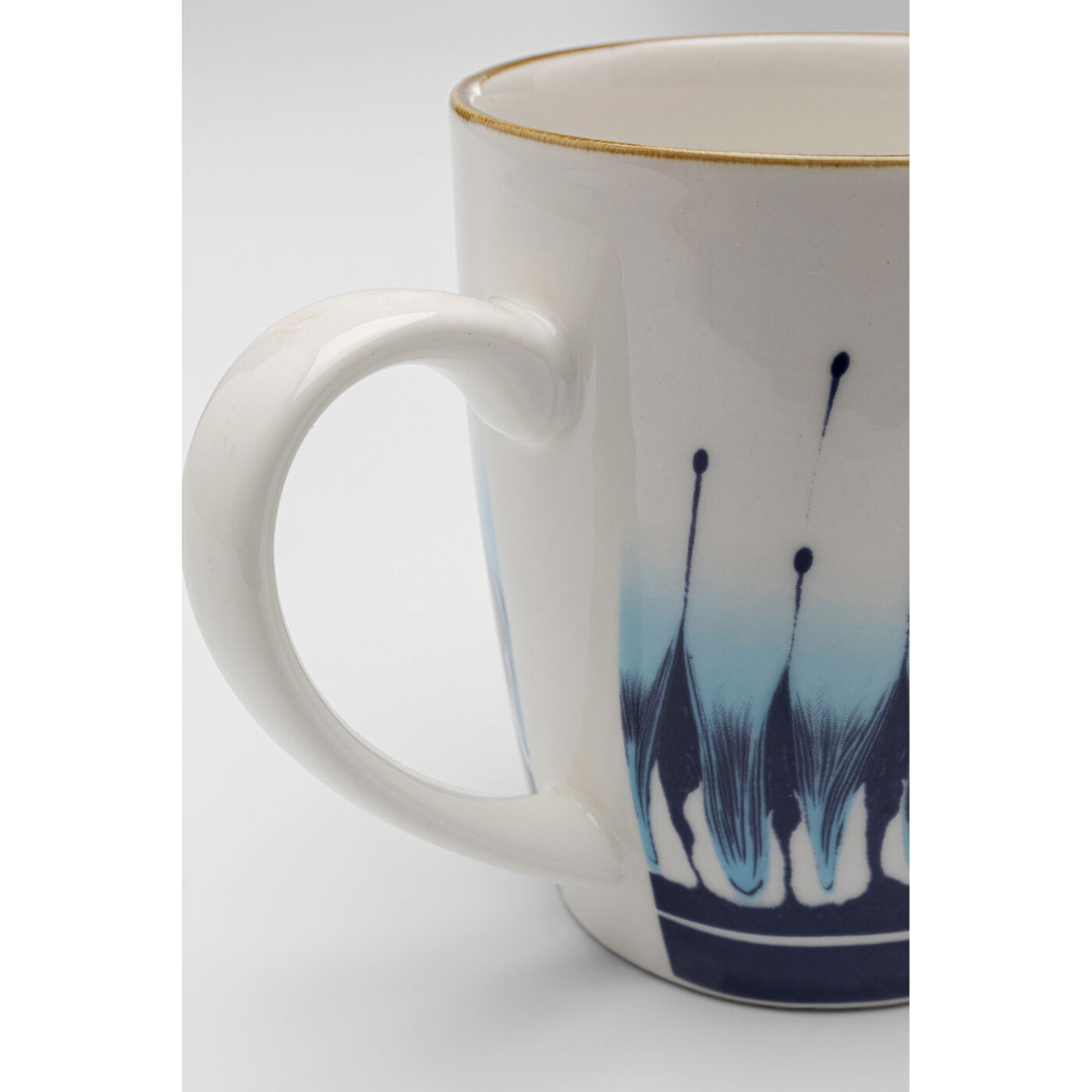 Кружка Swirl Blue KARE 57490