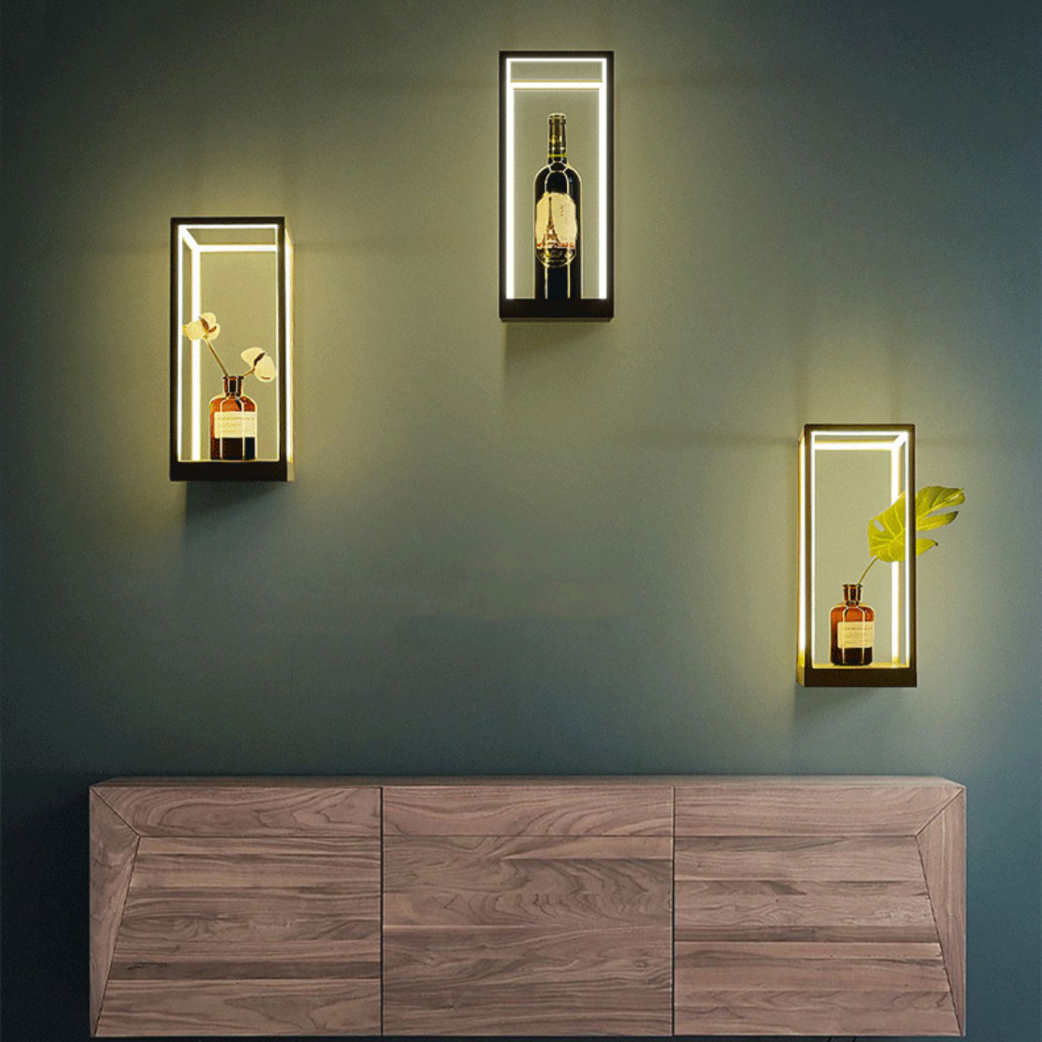 Настенный светильник LINEN Black by ImperiumLoft