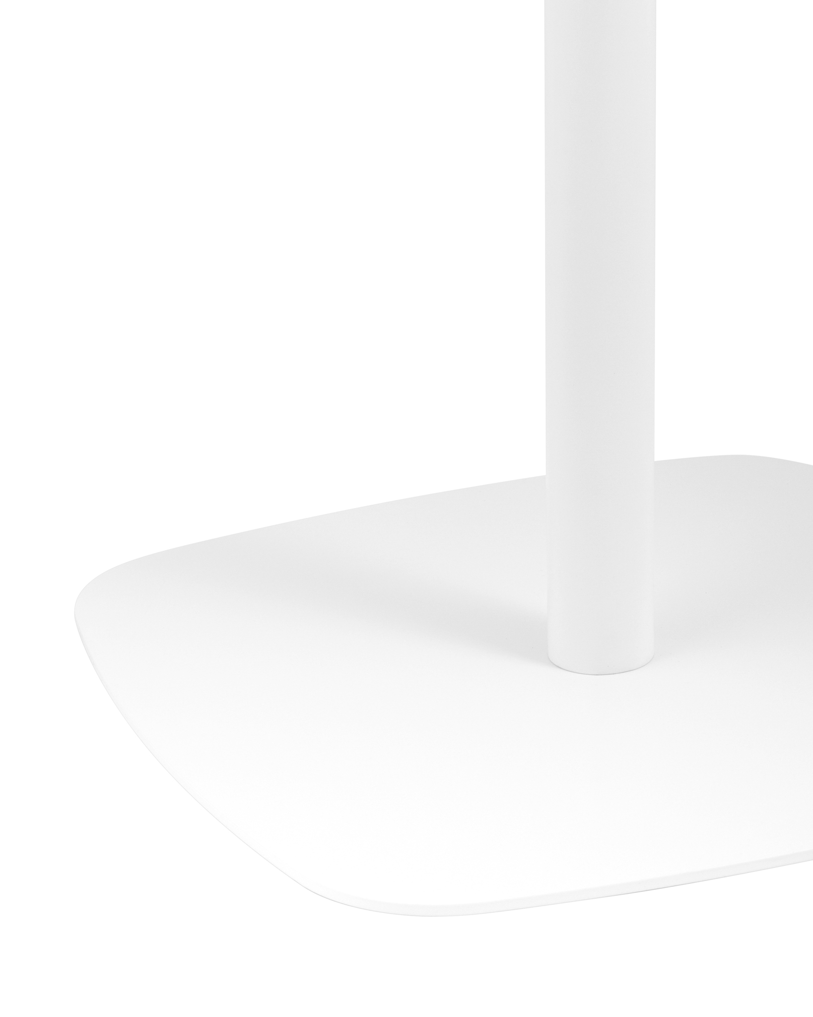 Стол барный Form 60*60 светлое дерево/белый Stool Group