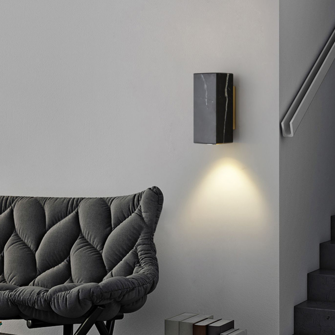 Настенный светильник MYTH B White by ImperiumLoft