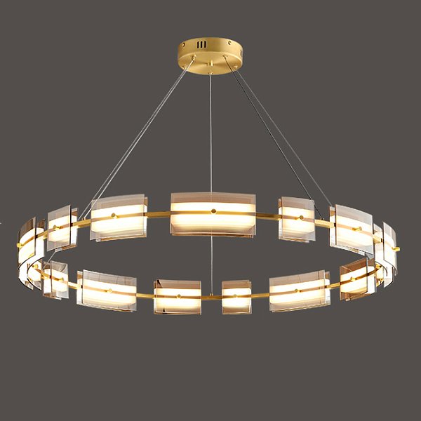 Подвесная люстра BRIAND D101 Brass by ImperiumLoft