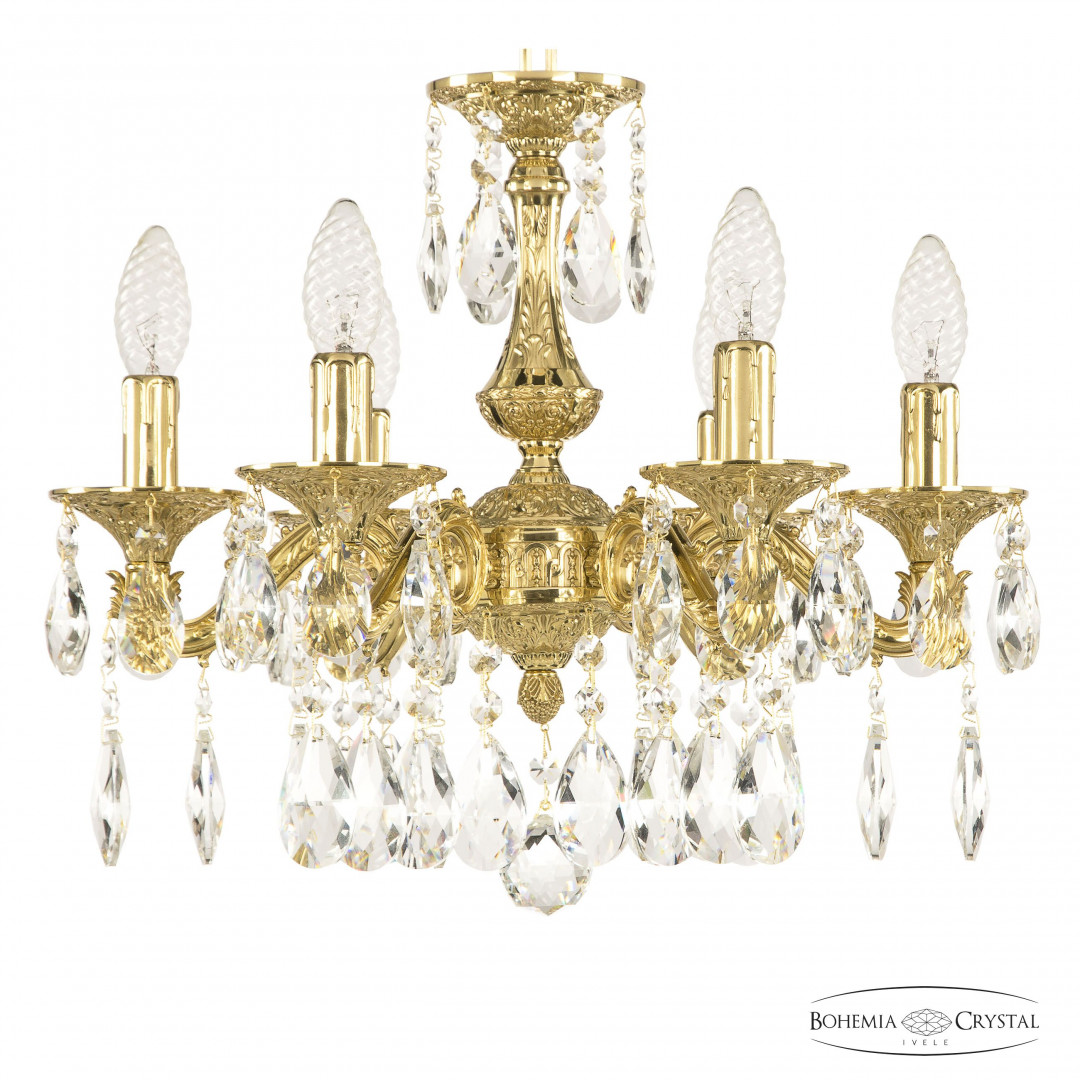 Люстра бронзовая с хрусталём 71102/6/125 A G