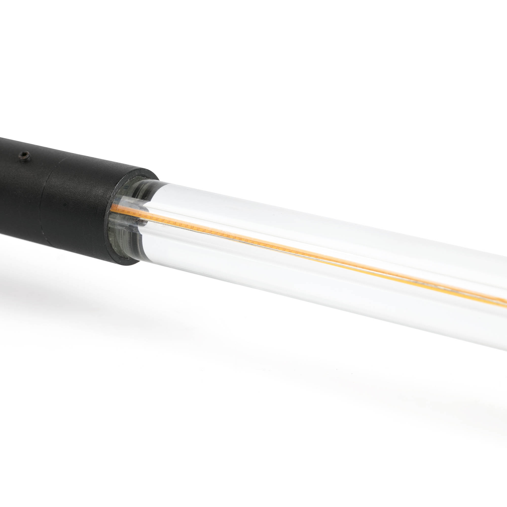 Лампа Bambou 1268 с шипом черная LED 8W 2200K Faro