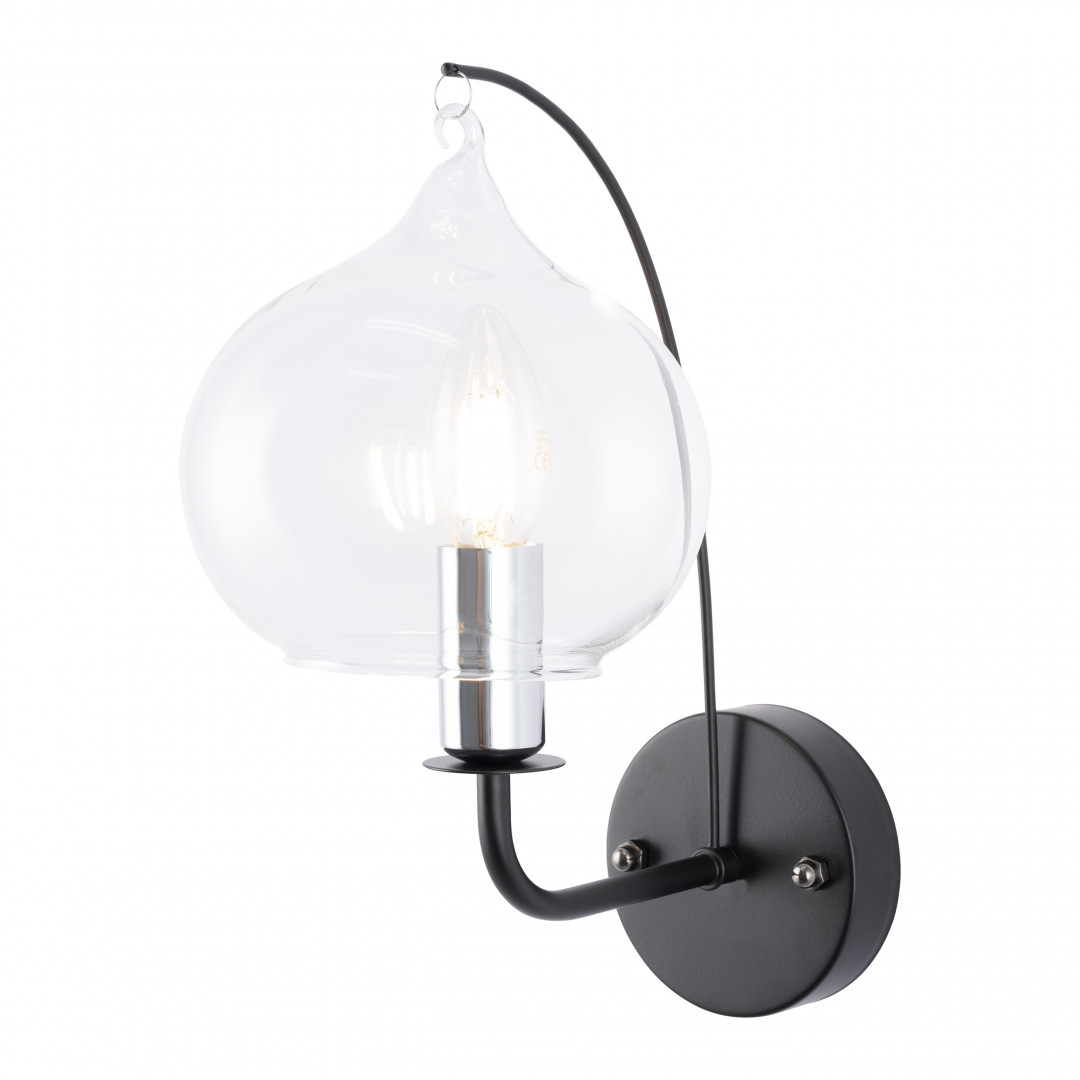 Бра с плафонами 321007/1W BK.CR Arte Milano