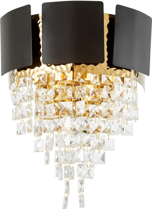 Бра Lumina Deco LDW 7045-2 BK+GD